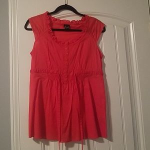 Orange Willi Smith Sleeveless top